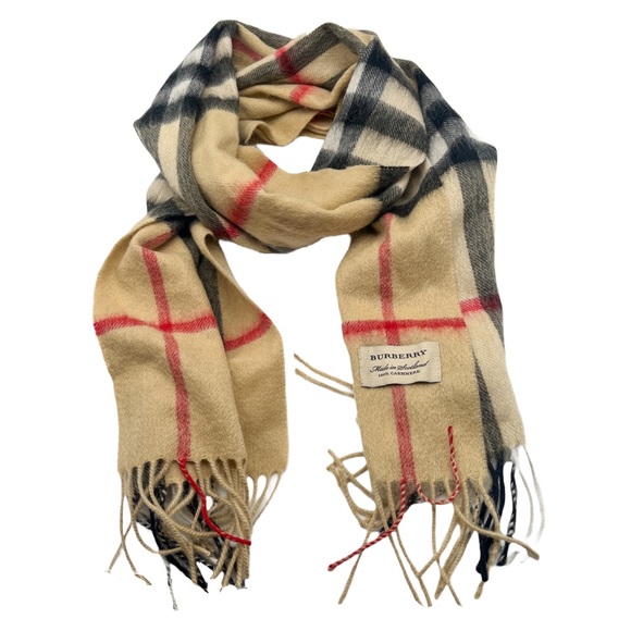 Burberry Accessories - Burberry The Classic Check Cashmere Scarf